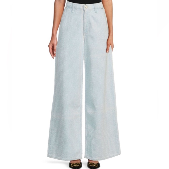 rag & bone Light Blue Flare Jeans